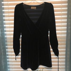 URBAN OUTFITTERS VELVET ROMPER